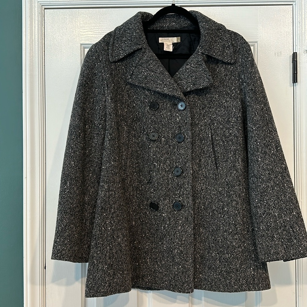 J Crew Wool Pea Coat